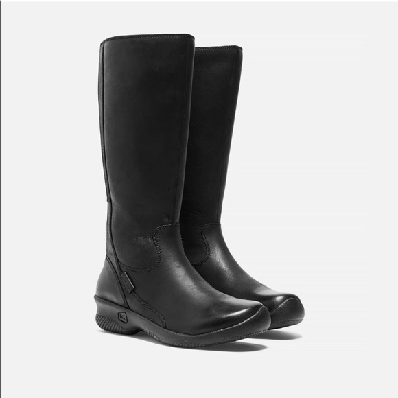 keen black boots womens
